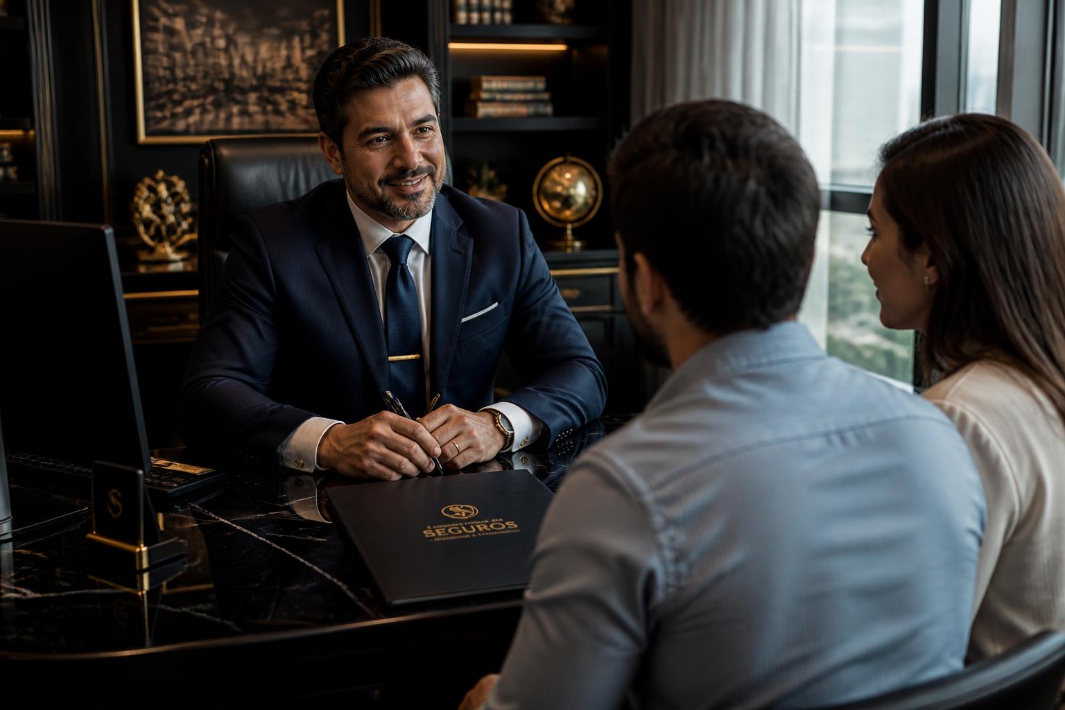Consultor da Máximo Seguros em atendimento personalizado